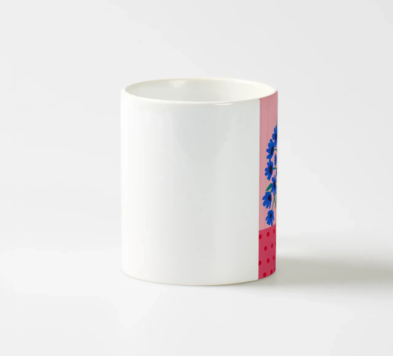 Ceruleo Fiordaliso Burst tazza in ceramica da Terra Tone