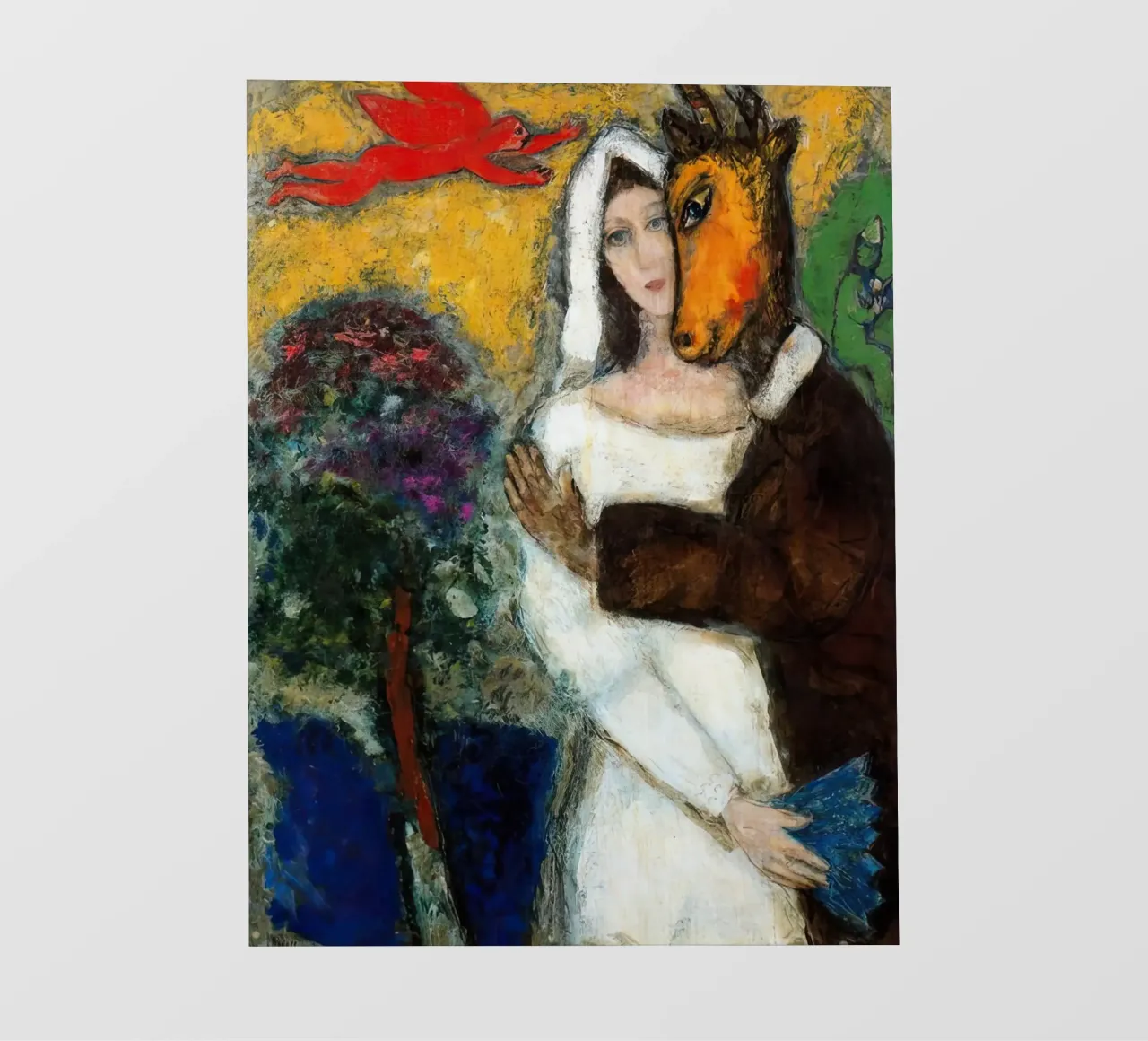 Marc Chagall Sogno di una notte di mezza estate pellicola backlit da MC Exhebition