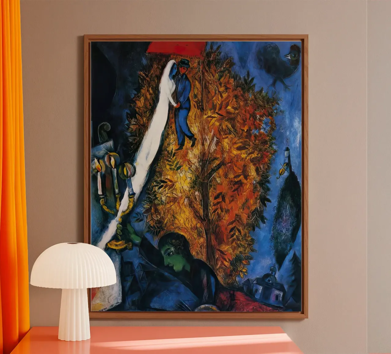 Marc Chagall L'albero della vita alluminio dibond da MC Exhebition