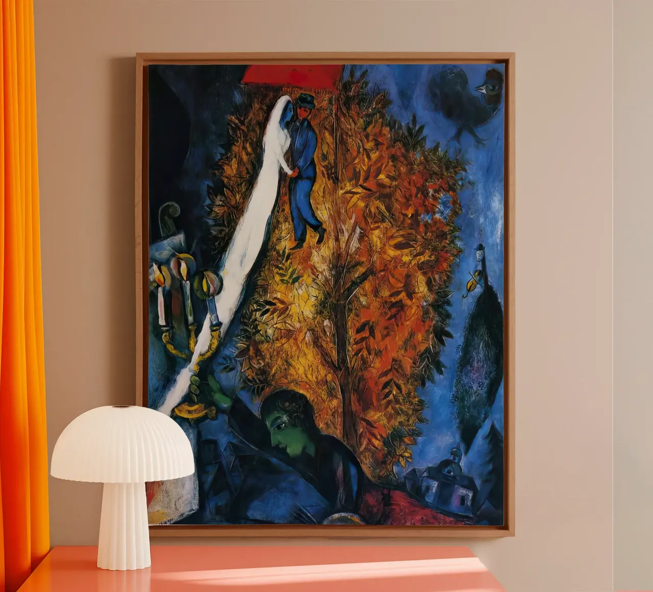 Marc Chagall The tree of life canvas by MC Exhebition