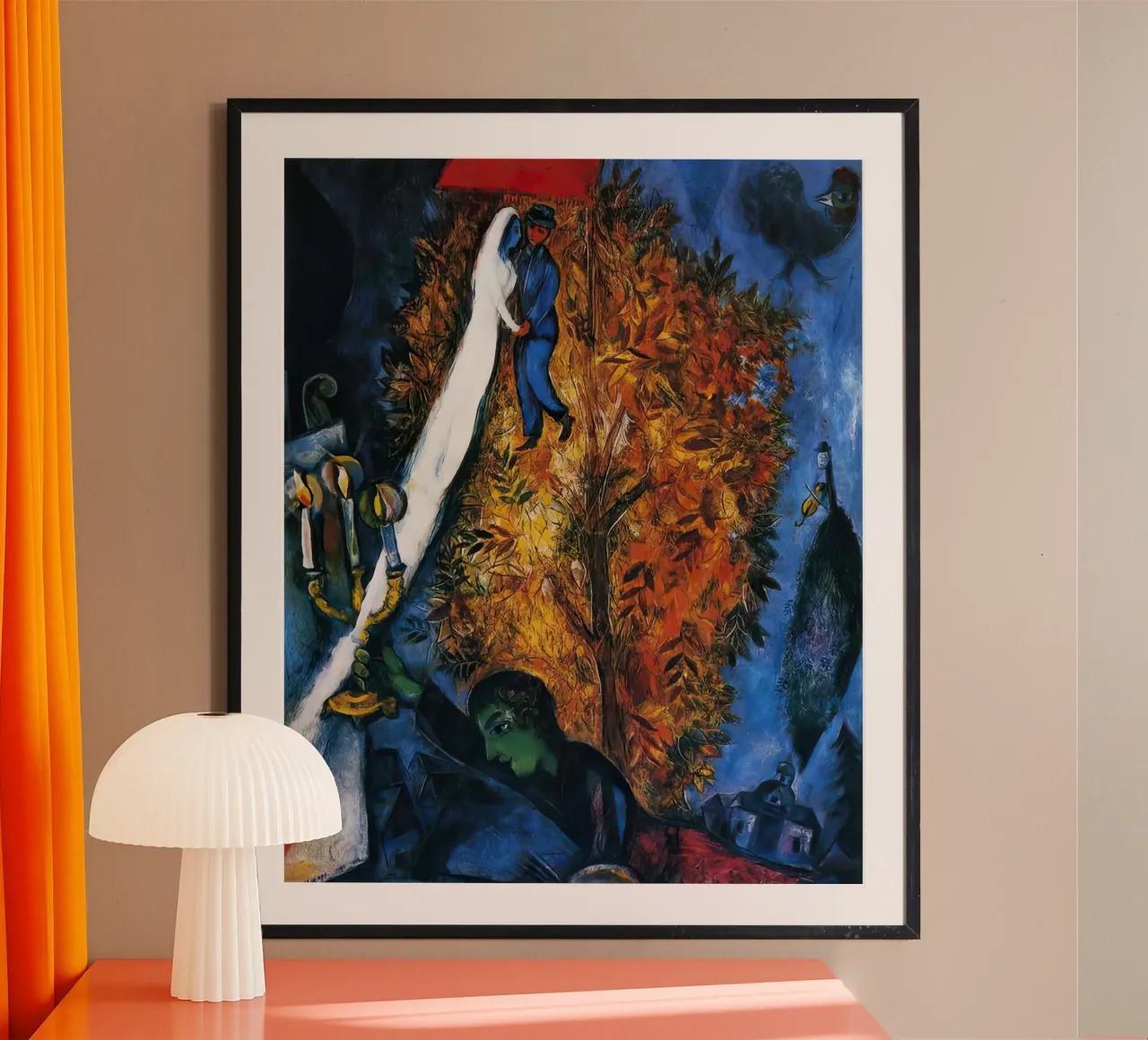Marc Chagall L'albero della vita carta hahnemühle da MC Exhebition
