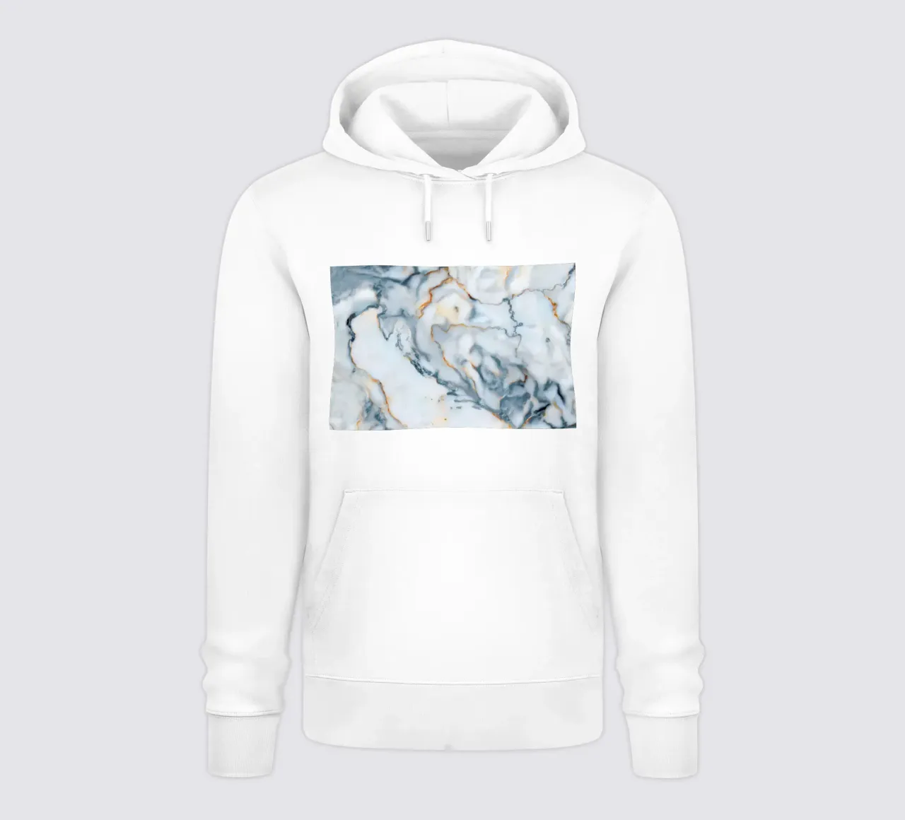 Croatia Marble Map hoodie by Octavian