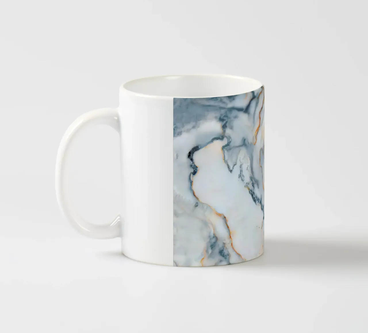 Croatia Marble Map ceramic mug by Octavian