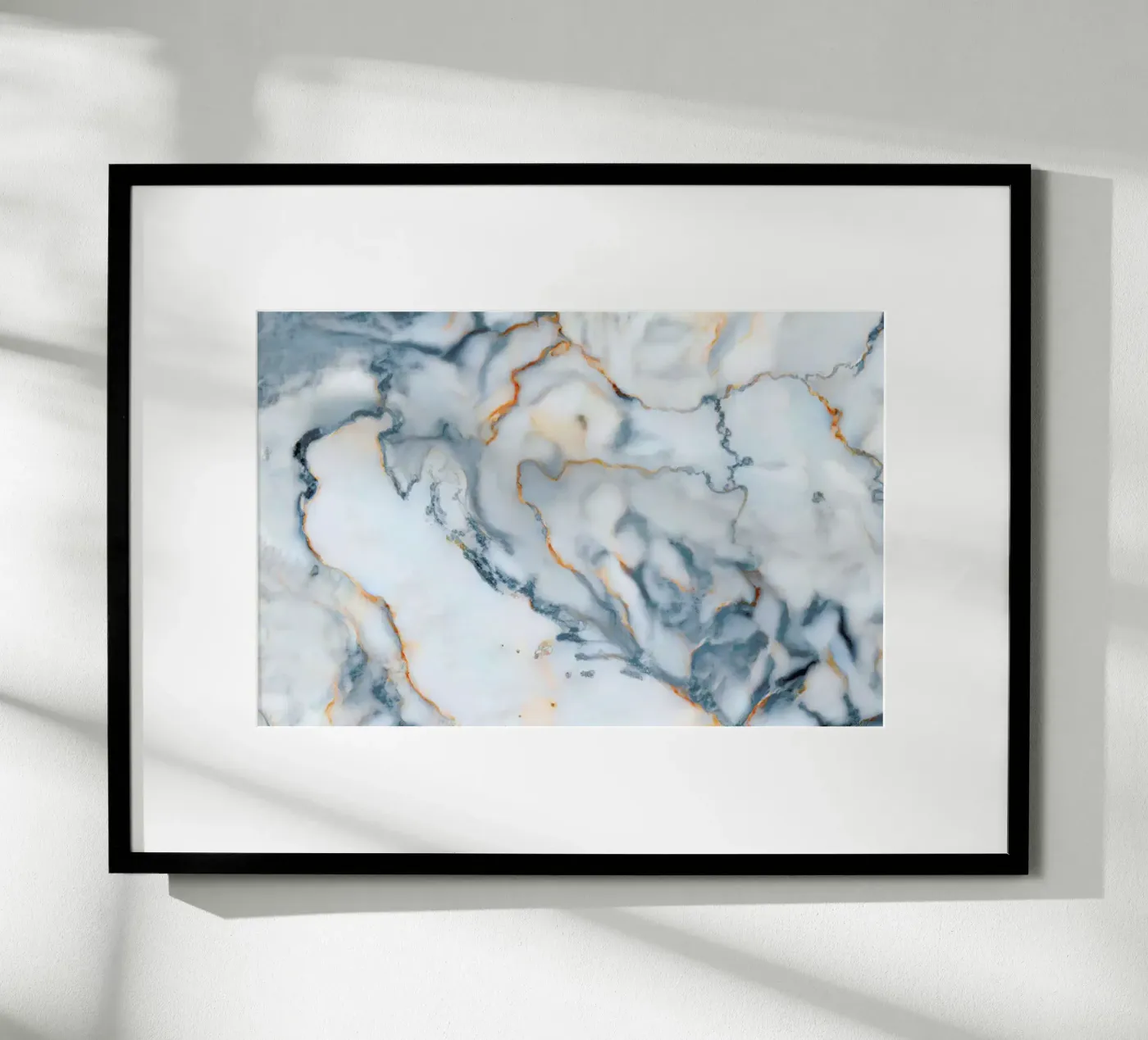 Croatia Marble Map poster da Octavian