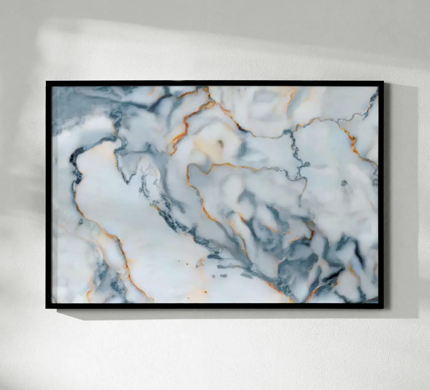 Croatia Marble Map poster da Octavian