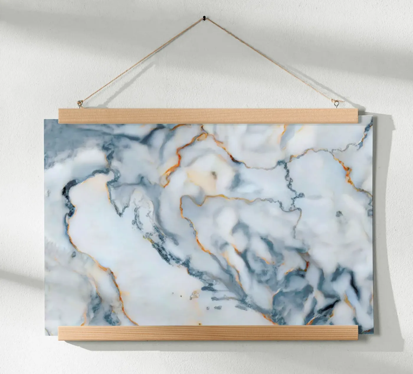 Croatia Marble Map poster da Octavian