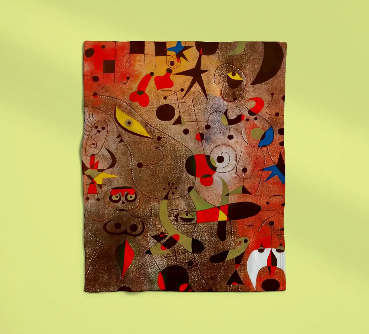 Marc Chagall Sternbild; Erwachen in der Morgendämmerung Fleecedecke von MC Exhebition