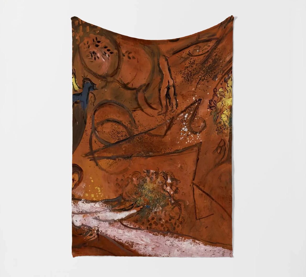 Marc Chagall Cantico dei Cantici I coperta in pile da MC Exhebition