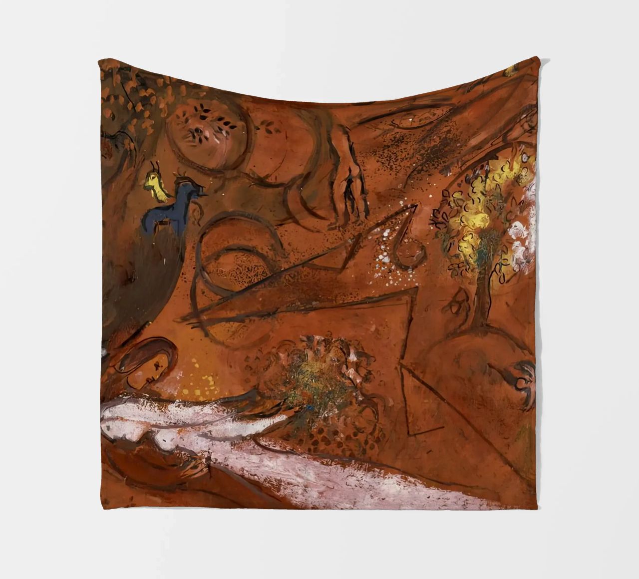 Marc Chagall Cantico dei Cantici I coperta in pile da MC Exhebition