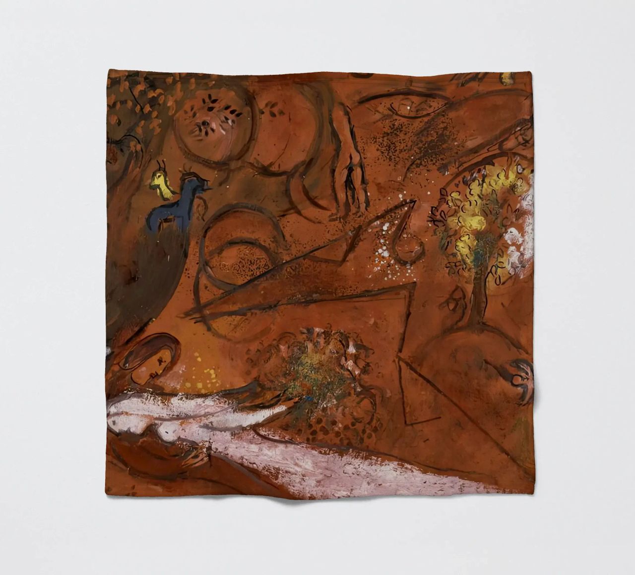 Marc Chagall Cantico dei Cantici I coperta in pile da MC Exhebition