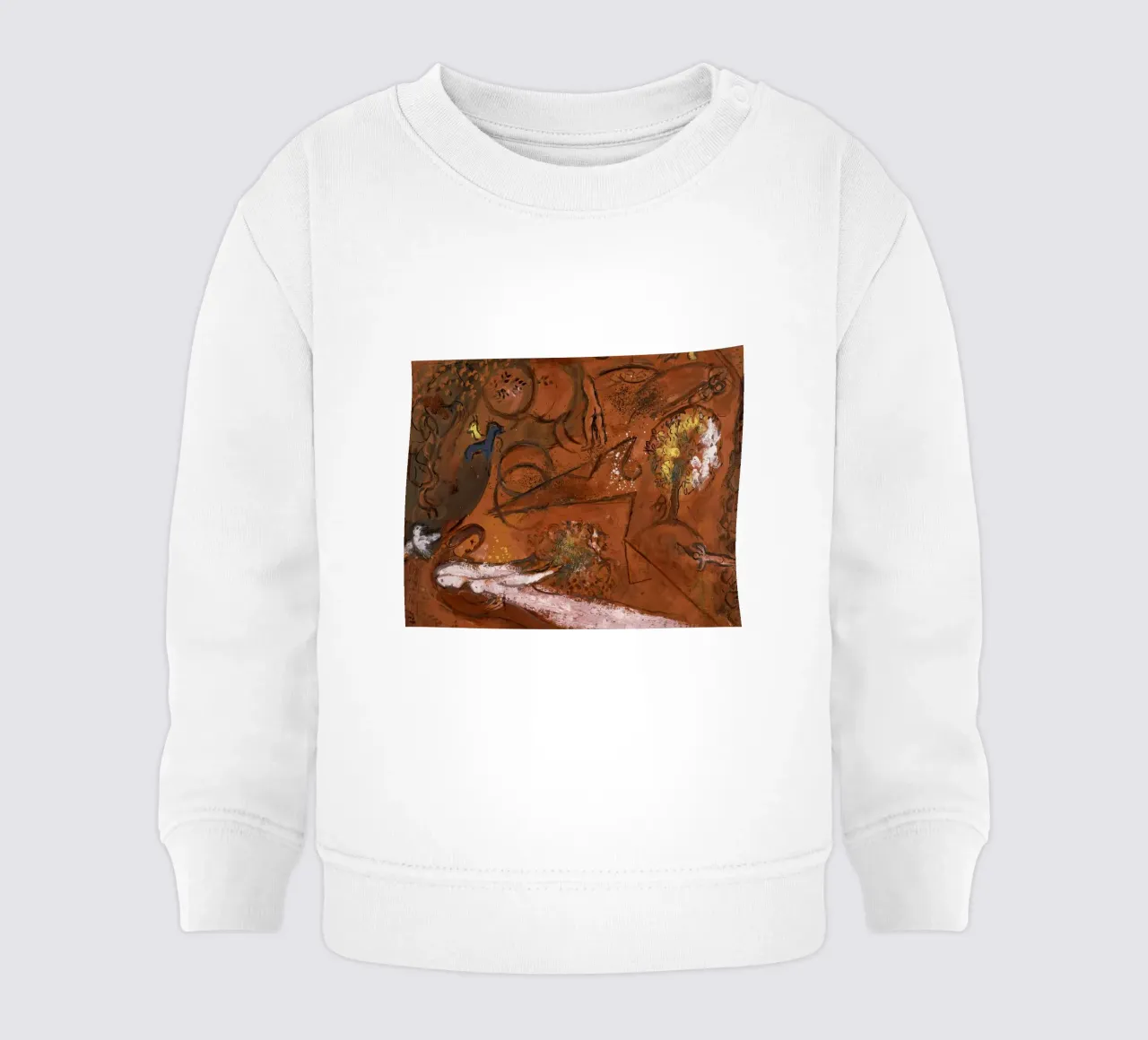 Marc Chagall Lied der Lieder I Baby Sweatshirt von MC Exhebition