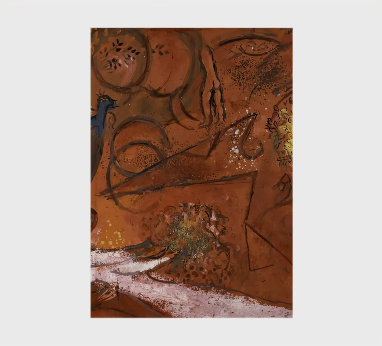Marc Chagall Song of Songs I notebook by MC Exhebition