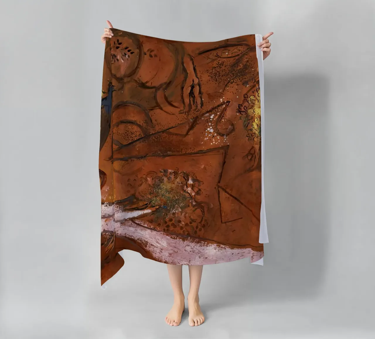 Marc Chagall Cantar de los Cantares I toalla de playa de MC Exhebition