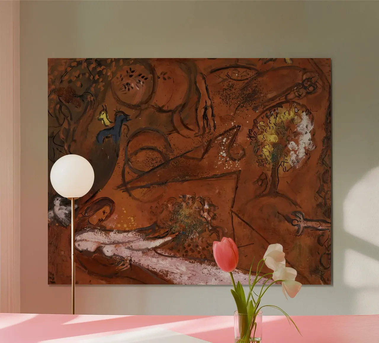 Marc Chagall Cantar de los Cantares I hahnemühle de MC Exhebition