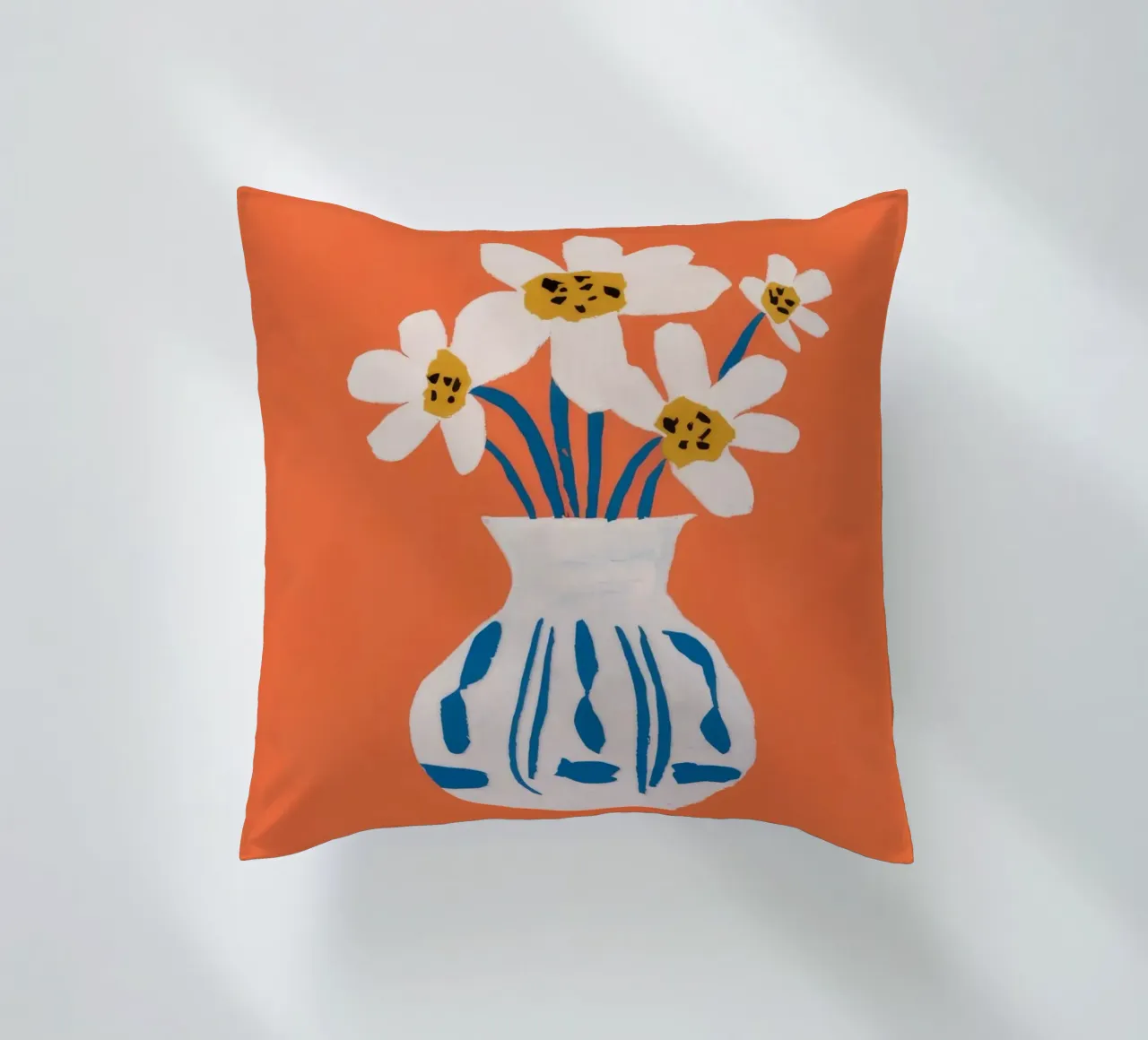 Terracotta Daisy Delight cuscino da Terra Tone