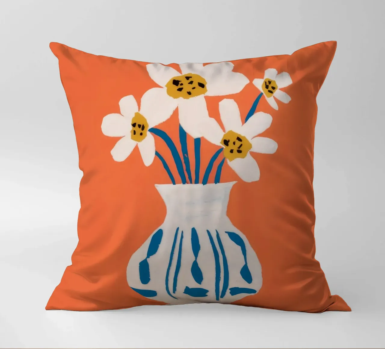 Terracotta Daisy Delight cuscino da Terra Tone