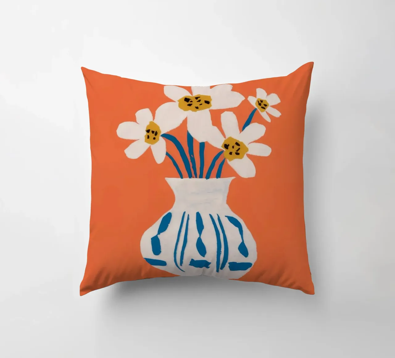 Terracotta Daisy Delight cuscino da Terra Tone