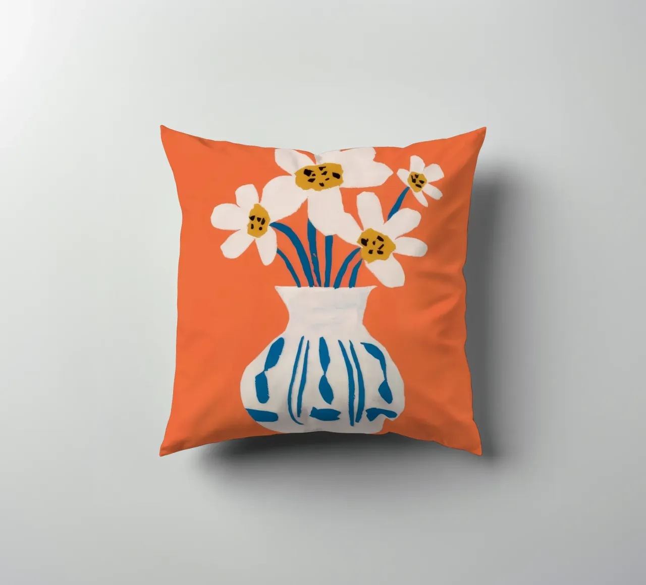 Terracotta Daisy Delight cuscino da Terra Tone