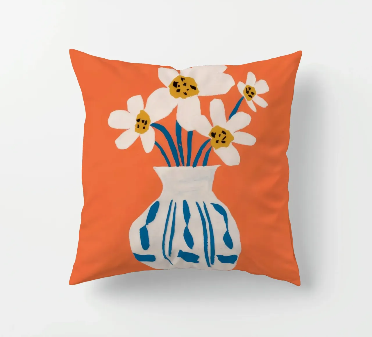 Terracotta Daisy Delight cuscino da Terra Tone