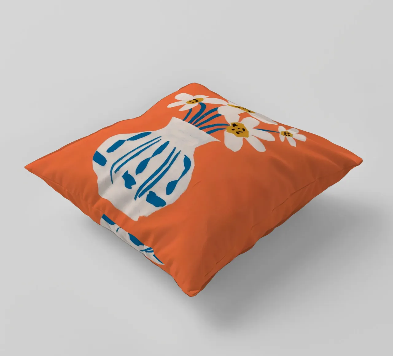 Terracotta Daisy Delight cuscino da Terra Tone