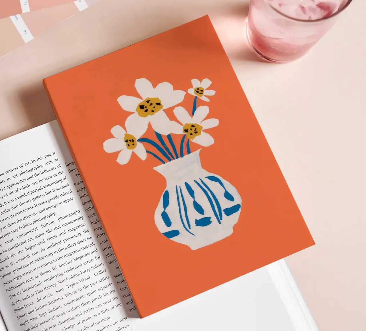Terracotta Gänseblümchen Delight Notizbuch von Terra Tone