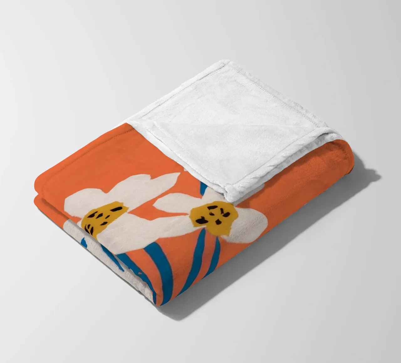 Terracotta Daisy Delight coperta in pile da Terra Tone
