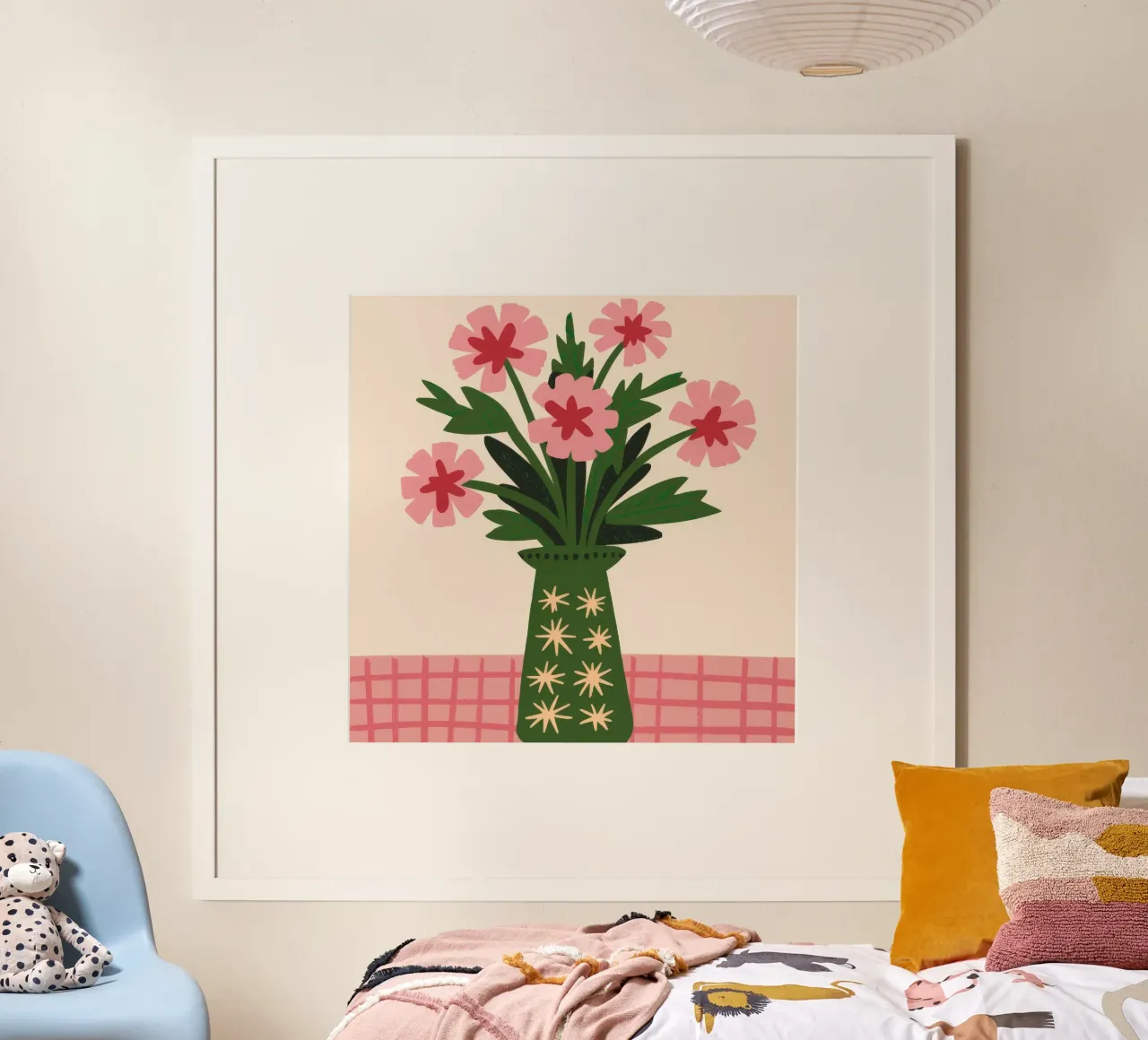 Smaragd Vase Charme Poster von Terra Tone