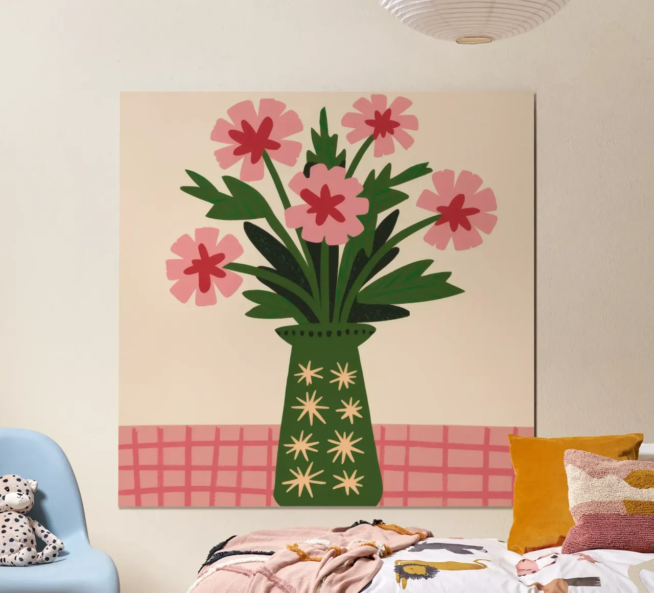 Smaragd Vase Charme Poster von Terra Tone