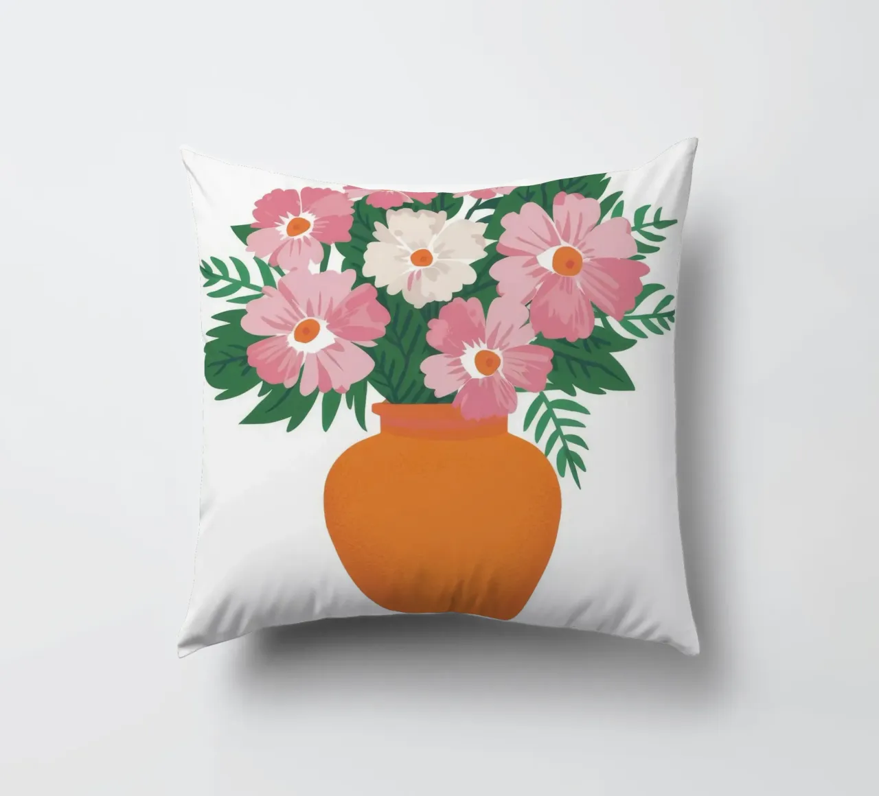 Terracotta Daisy Glow cuscino da Terra Tone