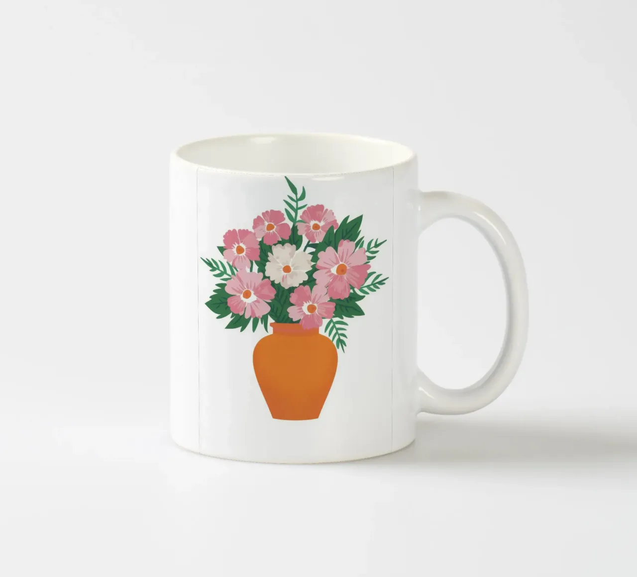 Terracotta Daisy Glow tazza in ceramica da Terra Tone