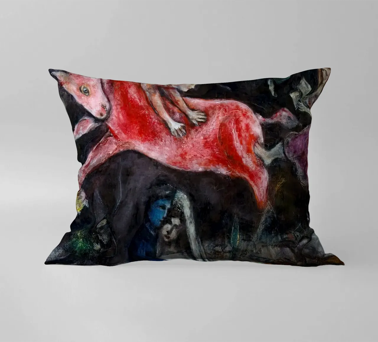marc Chagall Un cavallo rosso cuscino da MC Exhebition