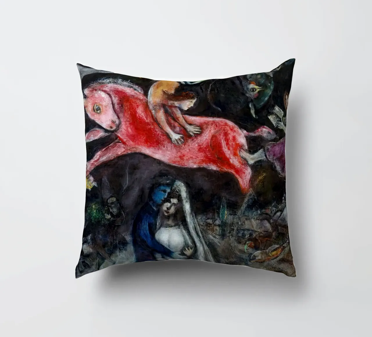 marc Chagall Un cavallo rosso cuscino da MC Exhebition