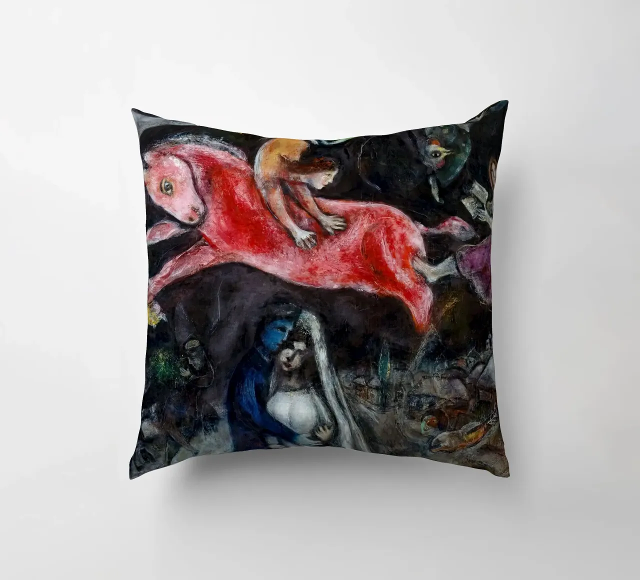 marc Chagall Un cavallo rosso cuscino da MC Exhebition