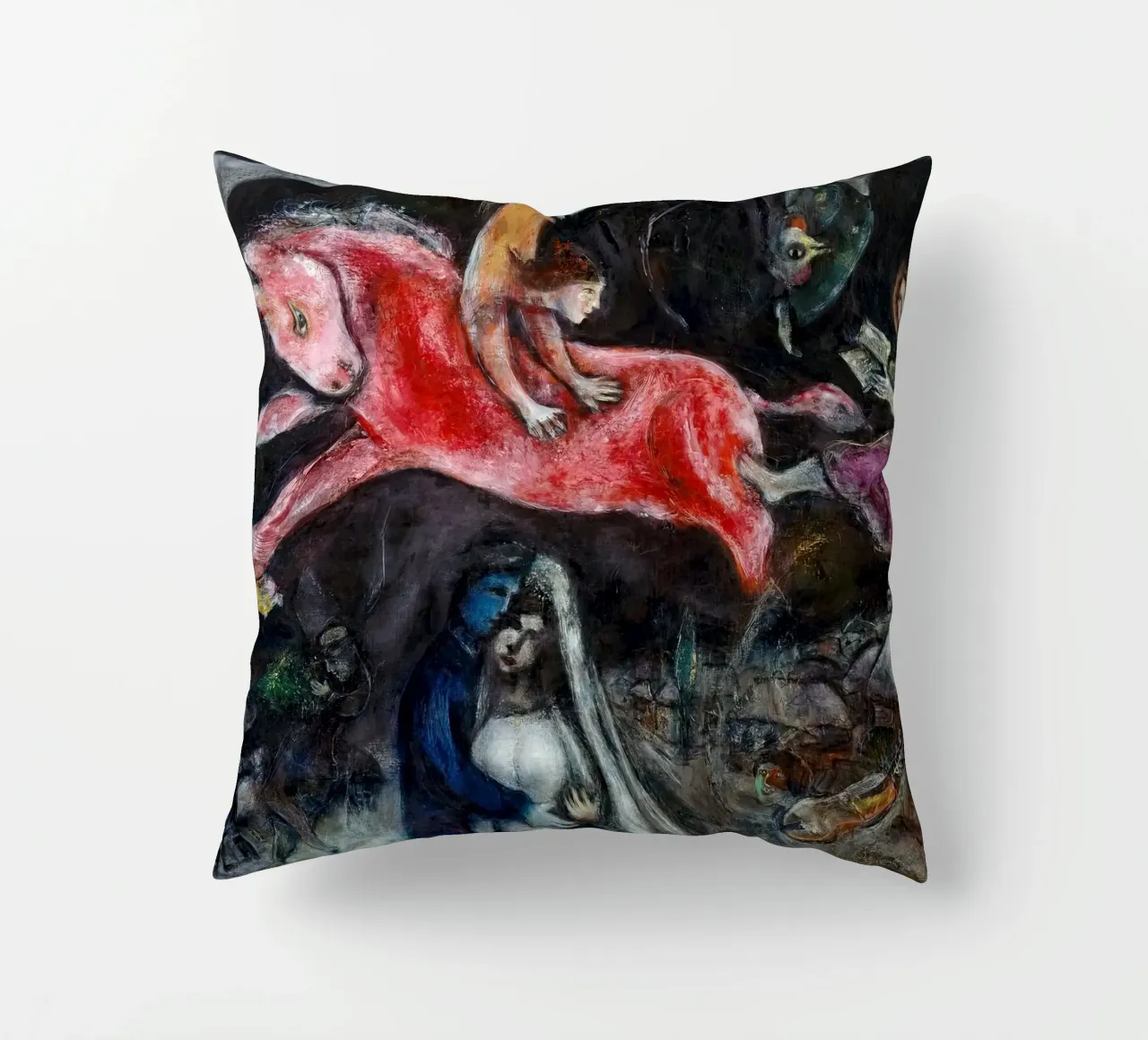 marc Chagall Un cavallo rosso cuscino da MC Exhebition