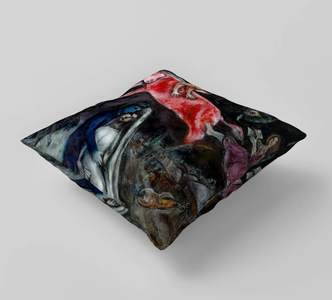marc Chagall Un cavallo rosso cuscino da MC Exhebition