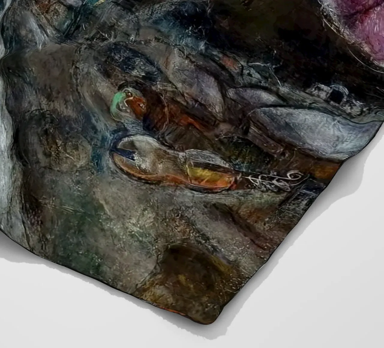 marc Chagall Un cavallo rosso coperta in pile da MC Exhebition