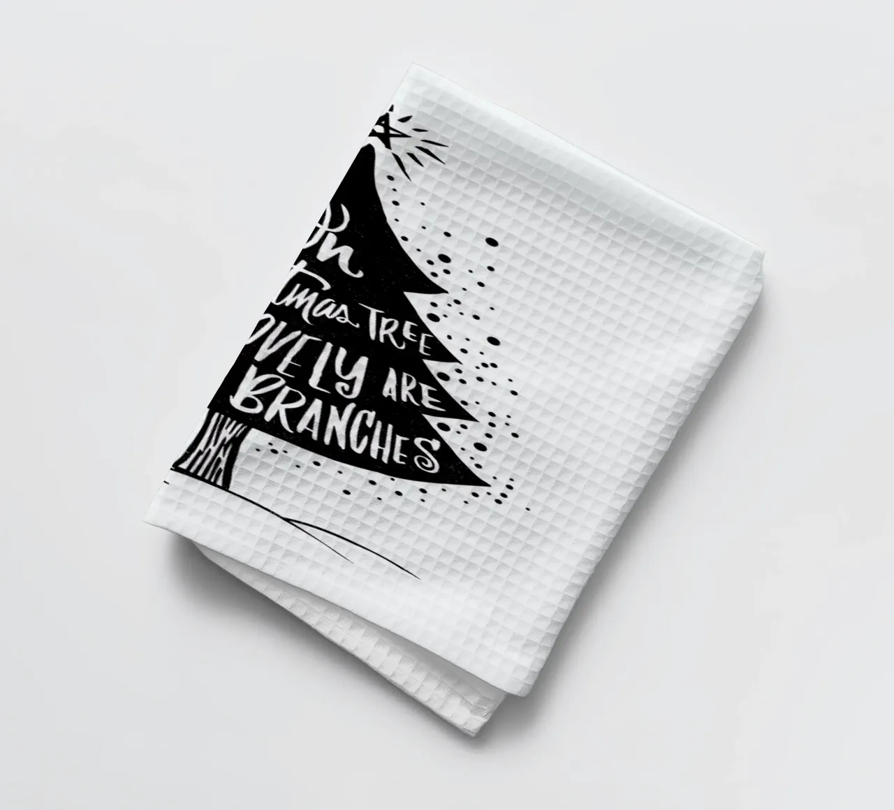 Oh Christmas Tree torchon de Matthew Taylor Wilson