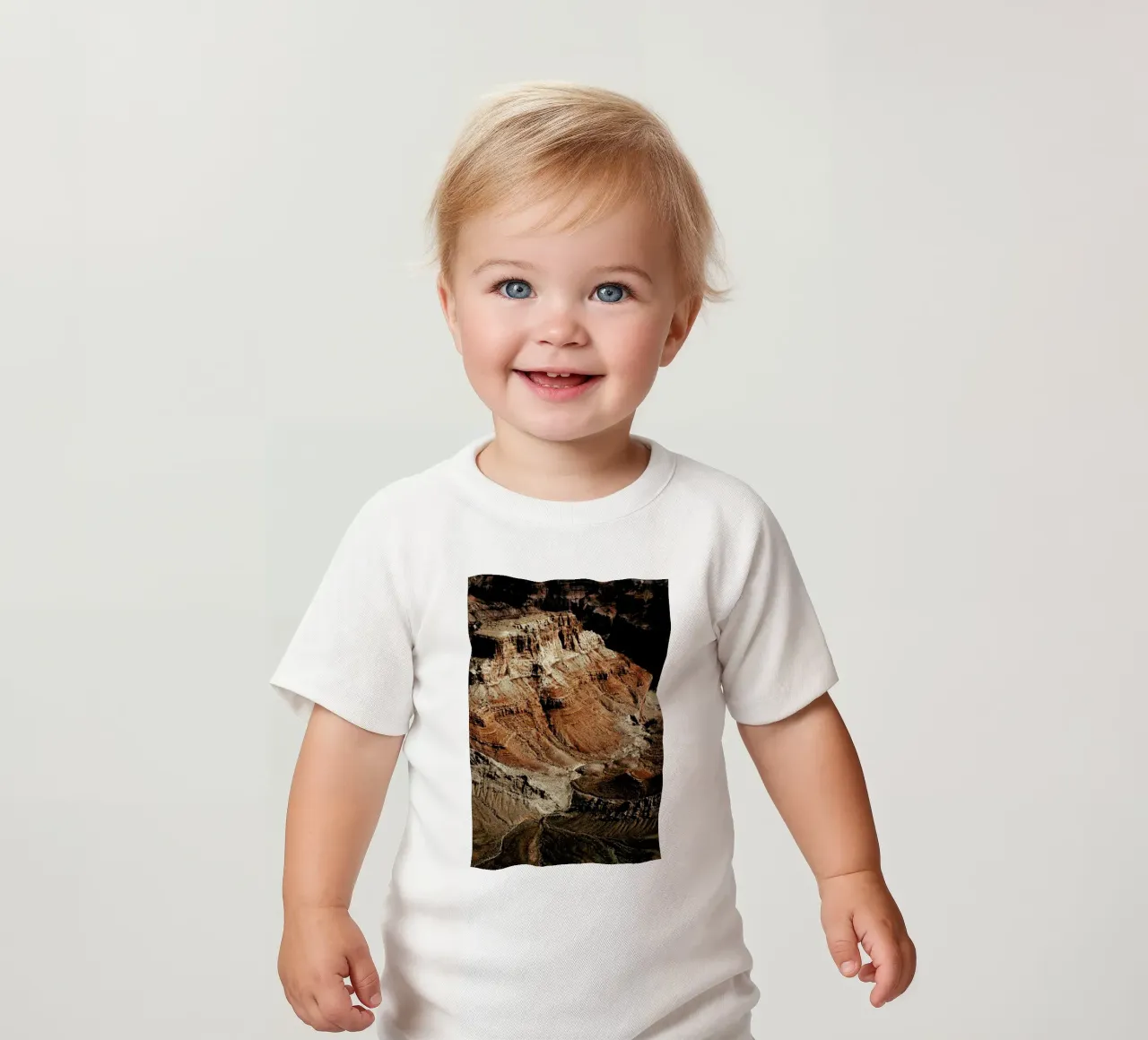 Flight Over The Grand Canyon maglietta neonato da Sebastian Hilgetag