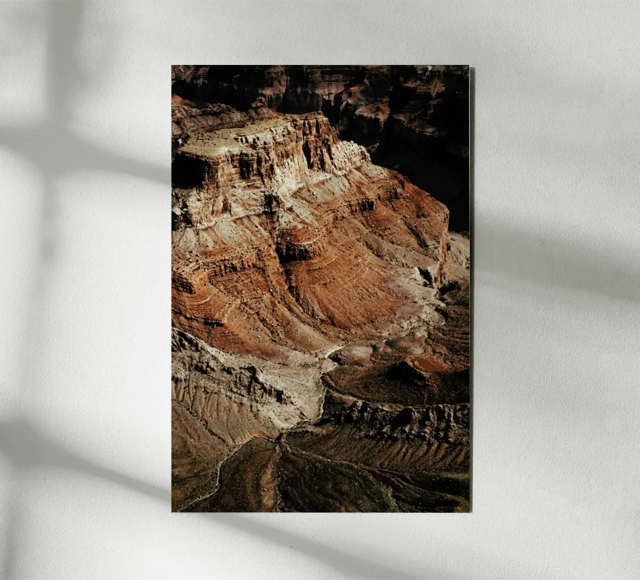 Flight Over The Grand Canyon alluminio dibond da Sebastian Hilgetag