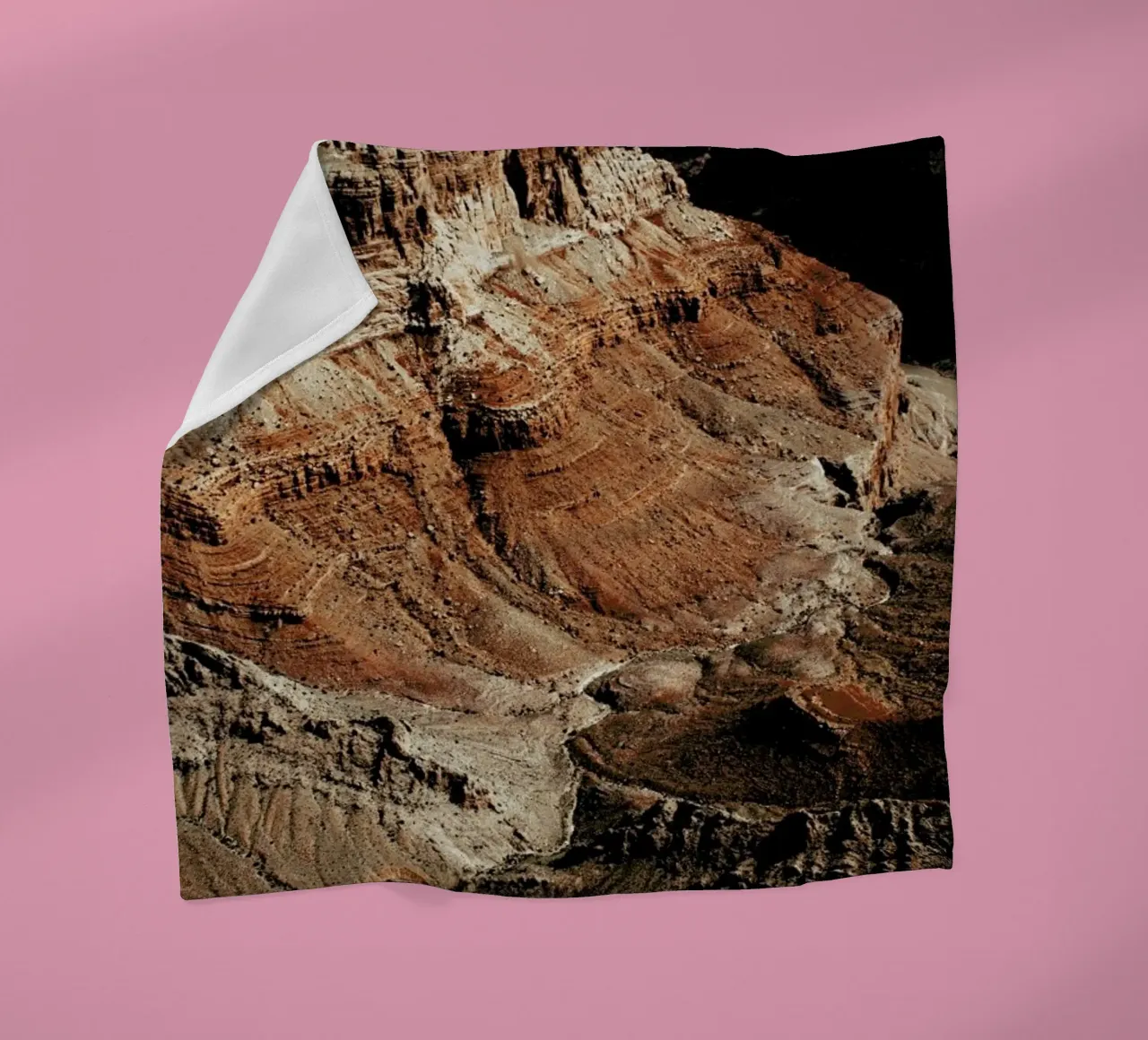 Flight Over The Grand Canyon coperta in pile da Sebastian Hilgetag