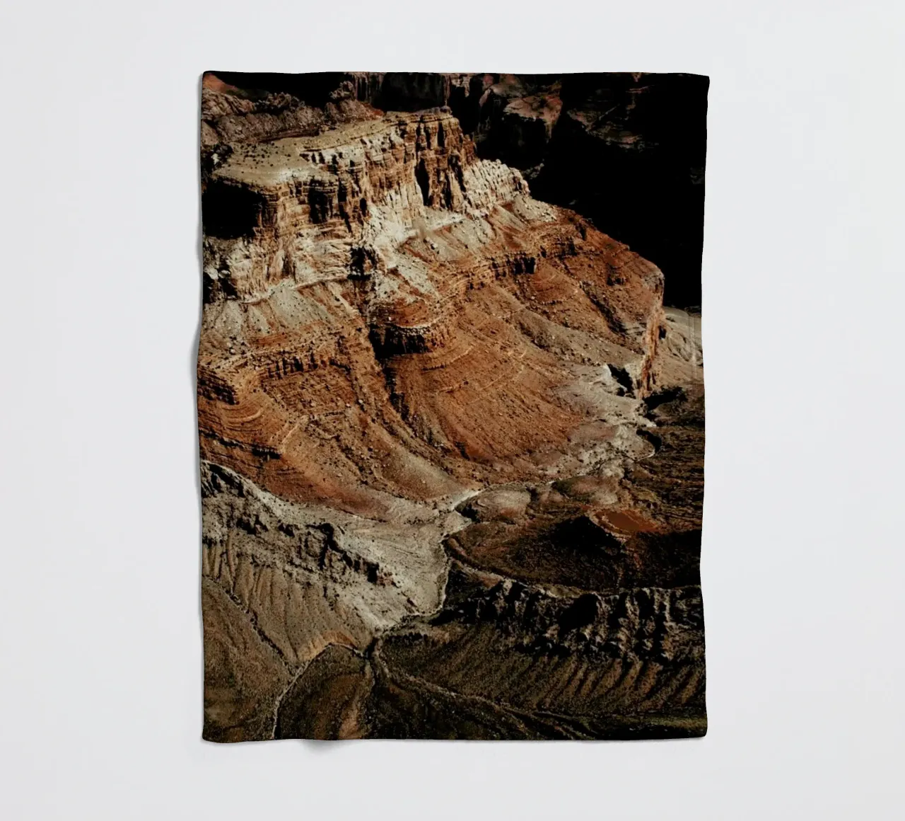 Flight Over The Grand Canyon coperta in pile da Sebastian Hilgetag
