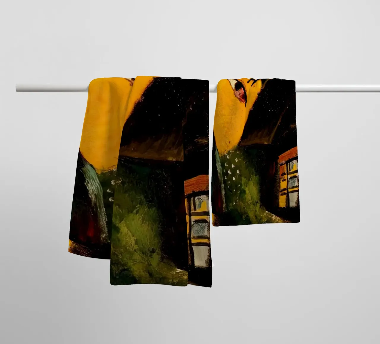 marc Chagall The cowshed towel by MC Exhebition