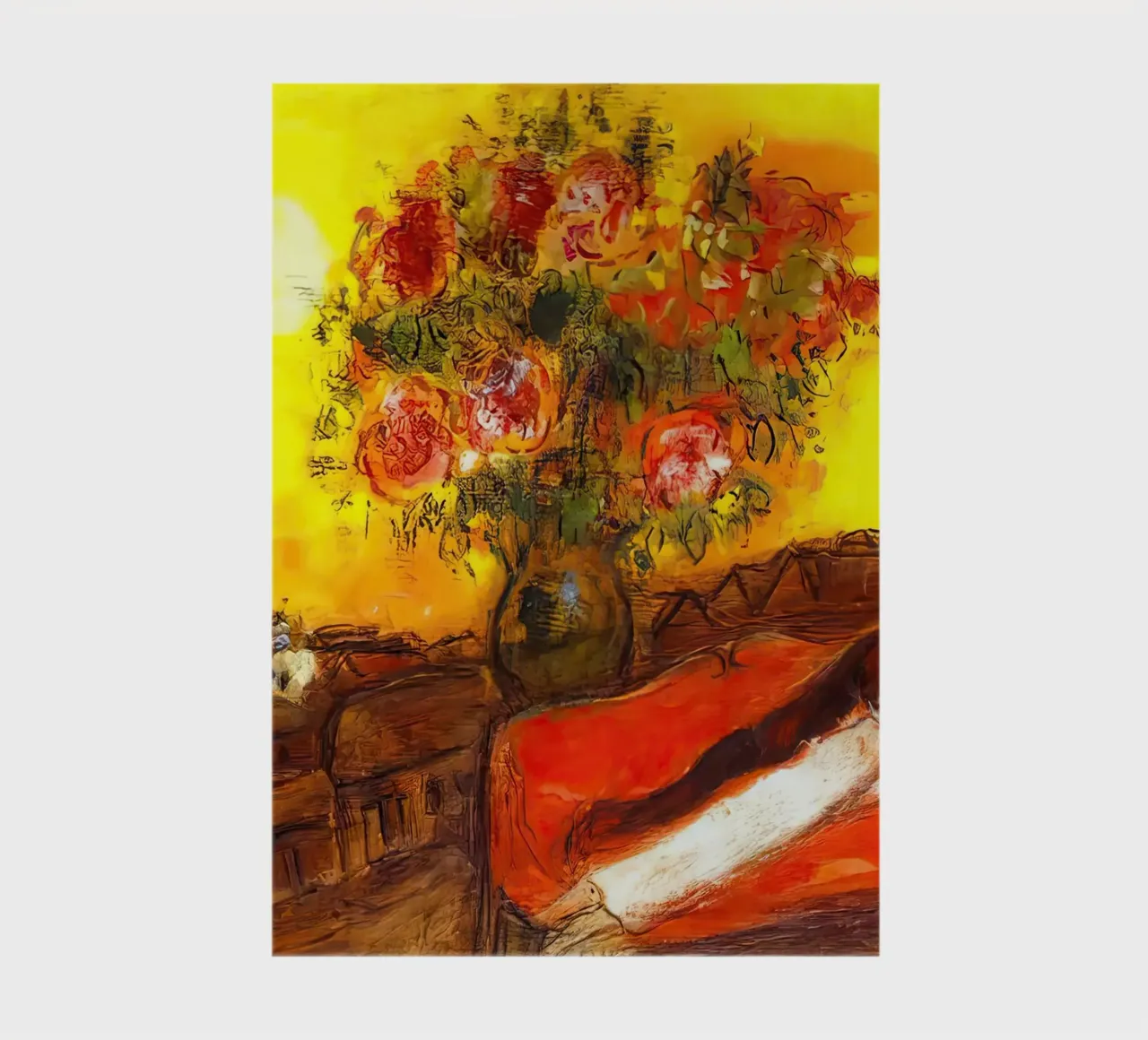 marc Chagall The Sky inflames notebook by MC Exhebition