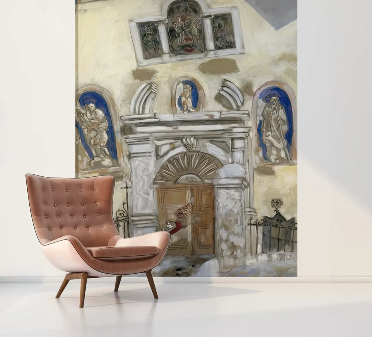 marc Chagall An angel painter photo wallpaper by MC Exhebition