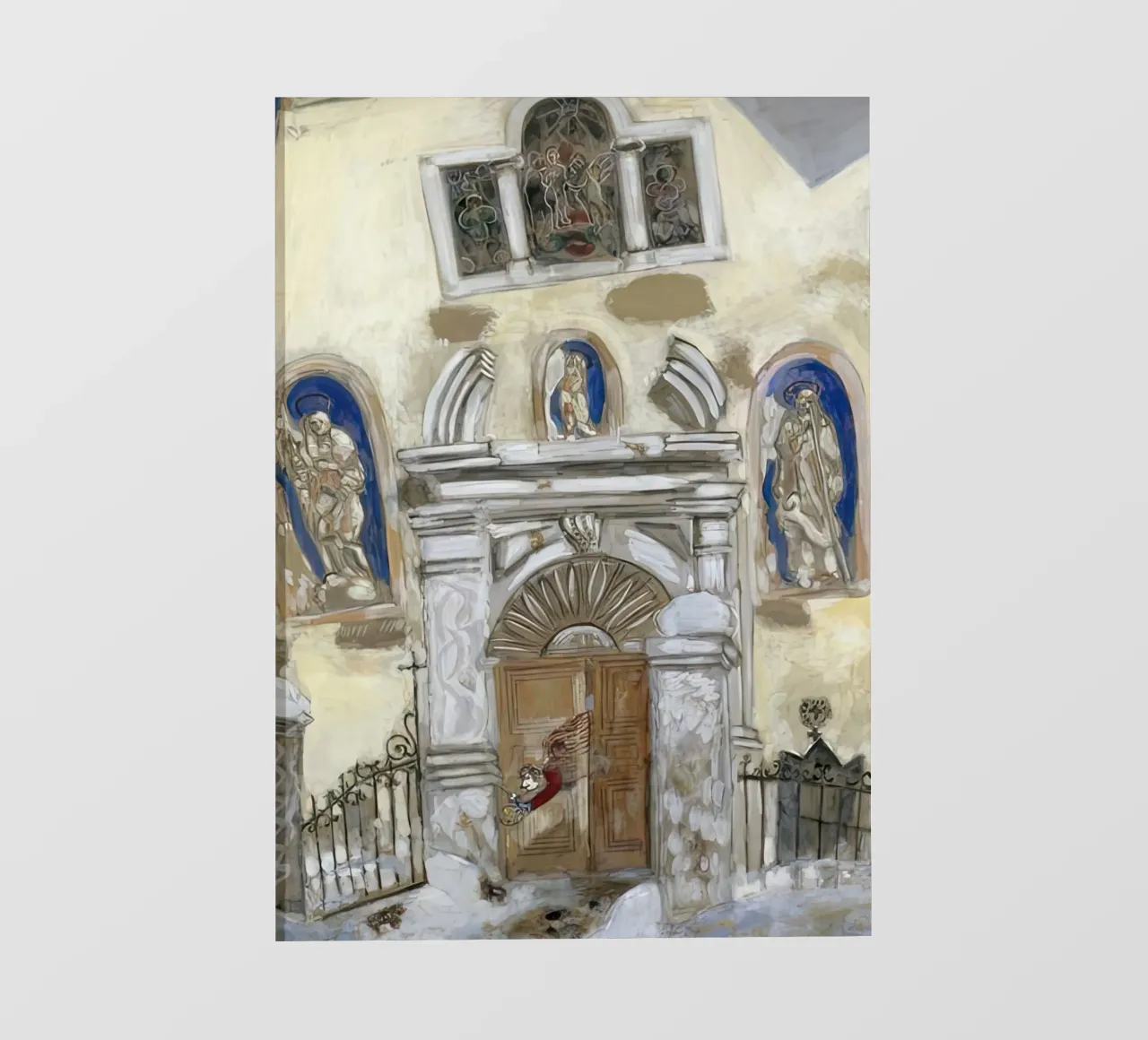 marc Chagall An angel painter photo wallpaper by MC Exhebition
