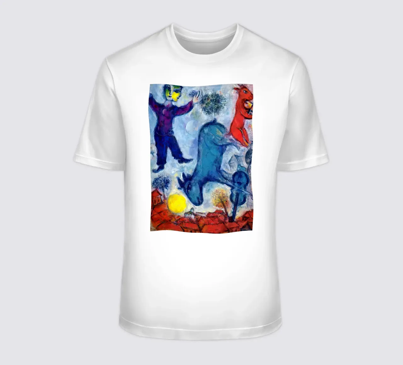 marc Chagall Vacche su Vitebsk t-shirt da MC Exhebition