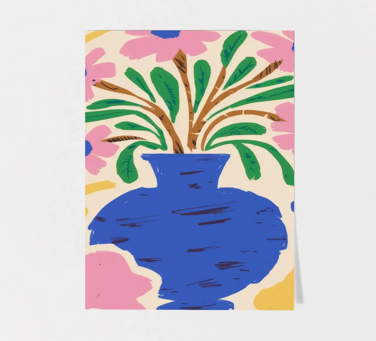 Abstract Bloom Form sticker sheet by Terra Tone