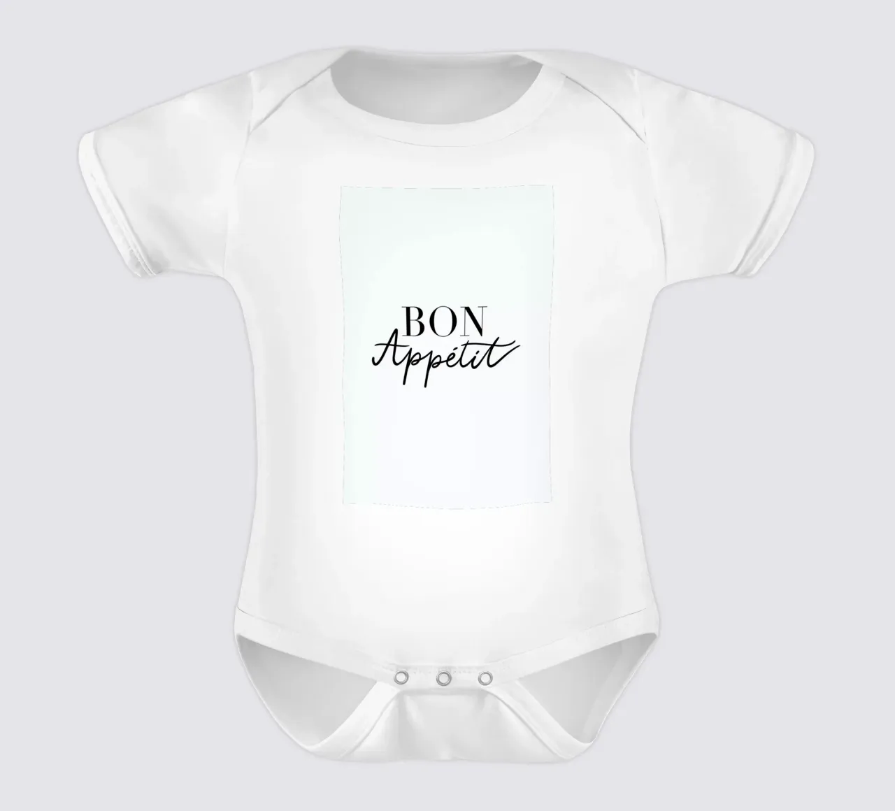 Bon Appetit body neonato maniche corte da Studio One