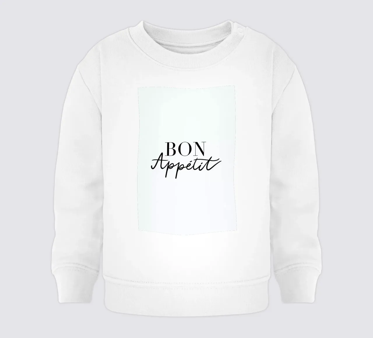 Bon Appetit felpa neonato da Studio One