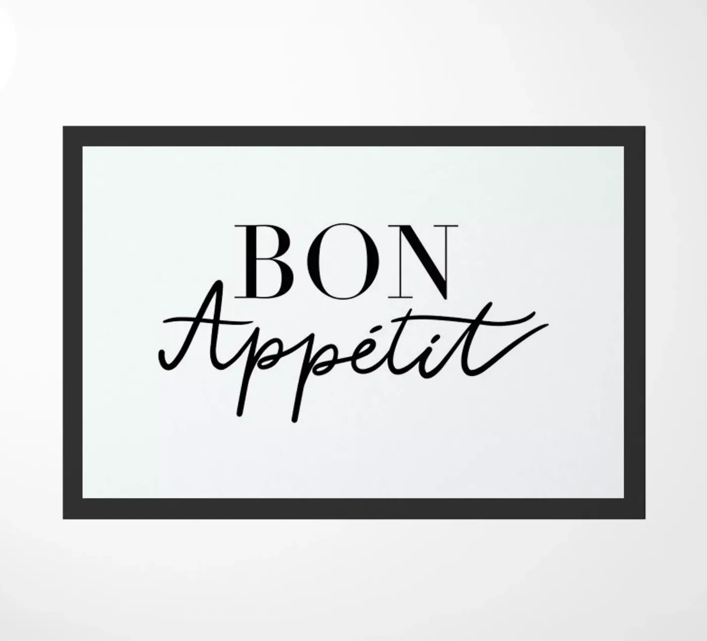 Bon Appetit doormat by Studio One